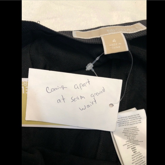 NWD Michael Michael Kors High Waist leggings sz 4 - Picture 6 of 8